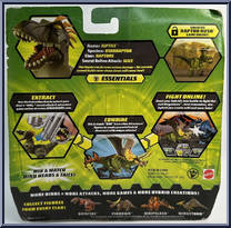 Riptile from Xtractaurs - Basic Series manufactured by Mattel [Back]