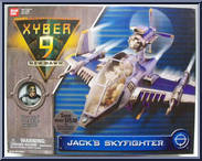 Jack's Skyfighter from Xyber 9 - Vehicles manufactured by Bandai [Front]