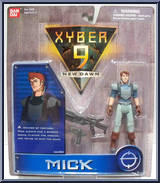 Mick from Xyber 9 - Basic Series manufactured by Bandai [Front]