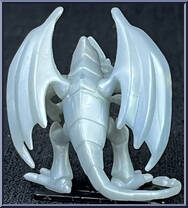 Blue-Eyes White Dragon from Yu-Gi-Oh! - Mini  1 manufactured by Mattel [Loose]
