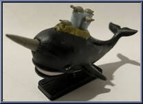 Fortress Whale from Yu-Gi-Oh! - Mini 11 manufactured by Mattel [Loose]