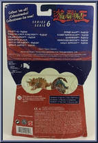 Two-Headed King Rex / Sword Arm of Dragon / Mega Zowler from Yu-Gi-Oh! - Mini  6 manufactured by Mattel [Back]