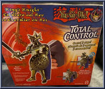 King's Knight from Yu-Gi-Oh! - Total Control manufactured by Mattel [Back]