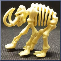 Mammoth Graveyard from Yu-Gi-Oh! - Mini  3 manufactured by Mattel [Loose]