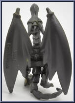 Red-Eyes Black Dragon from Yu-Gi-Oh! - Mini 15 manufactured by Mattel [Loose]