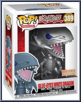 Blue-Eyes White Dragon (Silver) from Yu-Gi-Oh! - Pop! Vinyl Figures manufactured by Funko [Front]