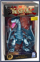 Blue-Eyes White Dragon from Yu-Gi-Oh! - Series 1 manufactured by PhatMojo [Front]