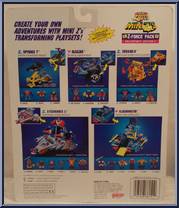Z-Force 15 Pack - Collector's Edition I from Z-Bots - Mini Z's manufactured by Galoob [Back]