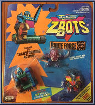Savvage / Brayne / Ramtusk from Z-Bots - Brute Force manufactured by Galoob [Front]