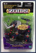 Elephander from Zoids - Green Cards manufactured by Hasbro [Front]