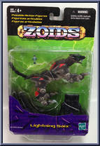 Lightning Saix from Zoids - Green Cards manufactured by Hasbro [Front]