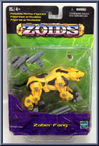 Zaber Fang from Zoids - Green Cards manufactured by Hasbro [Front]