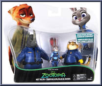 Meet the ZPD from Zootopia - Basic Series manufactured by Tomy [Front]