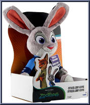 Officer Judy Hopps (Talking) from Zootopia - Plush manufactured by Tomy [Front]