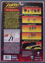 Don Diego Zorro from Zorro - Basic Series manufactured by Playmates [Back]