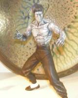 Bruce Lee (Grey Scale) (Bruce Lee Enter the Dragon) Custom Action Figure