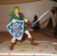 Link and Epona (Legend of Zelda Orcarina of Time) Custom Action Figure