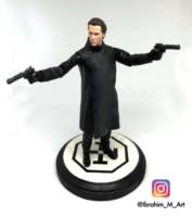 John Preston (Equilibrium) (Movie Masters) Custom Action Figure