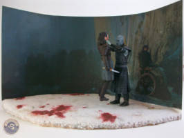 Arya Vs Night King Diorama (Game of Thrones) Custom Diorama / Playset