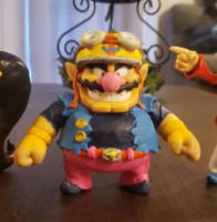 Biker Wario (WarioWare) (Nintendo) Custom Action Figure