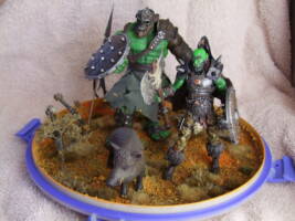 Orc Band (Marvel Universe) Custom Diorama / Playset