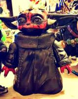 Baby yoda darth maul mash up( BABY MAUL) (Star Wars) Custom Action Figure