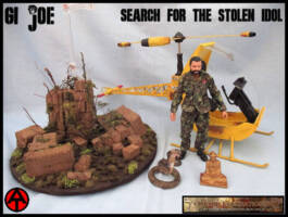 GI Joe Adventure Team - Search for the Stolen Idol (G.I. Joe) Custom Diorama / Playset