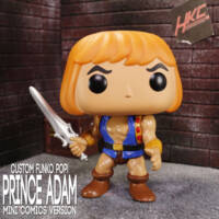 Prince Adam MOTU (Alcala Mini-Comics) (Funko Pop!) Custom Action Figure
