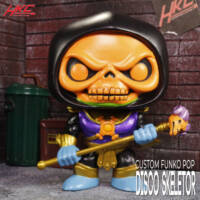 Skeletor Disco variant (Correct Colors) (Funko Pop!) Custom Miniature / Figurine