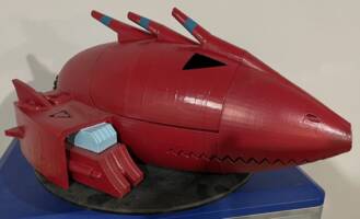 Genghis Rex Spaceship (Dinosaucers) Custom Vehicle