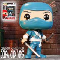 Cobra Ninja Viper (Funko Pop!) (Funko Pop!) Custom Miniature / Figurine