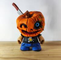 Pumpkin head (Horror) Custom Action Figure