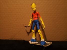 Groot Simpson (Simpsons) Custom Action Figure