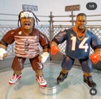 Wwe tag team 3 Minute Warning Rosey + Jamal (WWE) Custom Action Figure