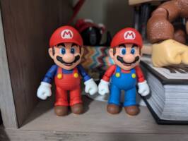 Mario (classic colors) (Nintendo) Custom Action Figure