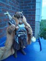 Conan The Barbarian in the Rite of Passage Adages for Rebirth (wearing the outcome of his second labor ) (Conan) Custom Action Figure