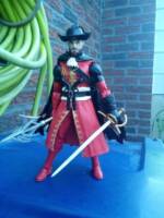 The Red Musketeer Daven Portier (an original character) (Original) Custom Action Figure