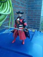 The Red Musketeer Daven Portier (an original character) (Original) Custom Action Figure