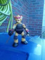 Simba cosplaying as TMNT Ralph (Teenage Mutant Ninja Turtles) Custom Action Figure