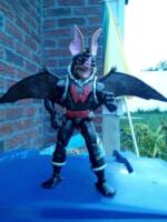 Sénior Murciel: an amalgam of Wingnut TMNT & Hordak Motu (Amalgam) Custom Action Figure