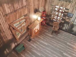 NECA Evil Dead Cabin Extreme-Sets (Evil Dead) Custom Diorama / Playset [NECA Evil Dead Cabin Extreme-Sets]
