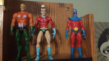 Mermaid Man & Barnacle Boy (and Man Ray) (Spongebob Squarepants) Custom Action Figure
