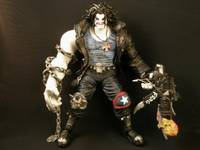 Lobo with Space Hawg and Earth Base (DC Universe) Custom Action Figure