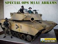 M1A1 Abrams Main Battle Tank (Soldier) Custom Action Figure