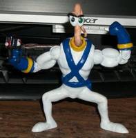Earthworm Jim (Earthworm Jim) Custom Action Figure