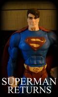 SUPERMAN RETURNS - Brandon Routh (Superman Returns) Custom Action Figure