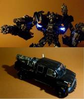 "Overkill Is Underrated" Leader Class Ironhide (Transformers) Custom Action Figure