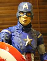 Captain America Battle Damaged - AVENGERS (Avengers) Custom Action Figure