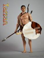 Tarzan of the Apes (Tarzan) Custom Action Figure