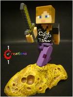 Minecraft Ryden (Minecraft) Custom Miniature / Figurine